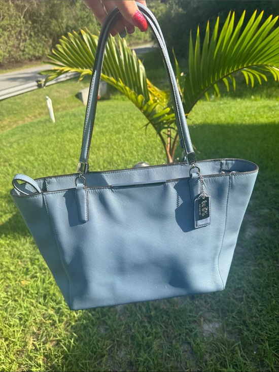 Coach Handbags - Coach Saffiano Leather Tote w/ coach dust bag